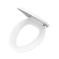 Gerber Elongated Toilet Seat with Cover, Soft Close, No Slam