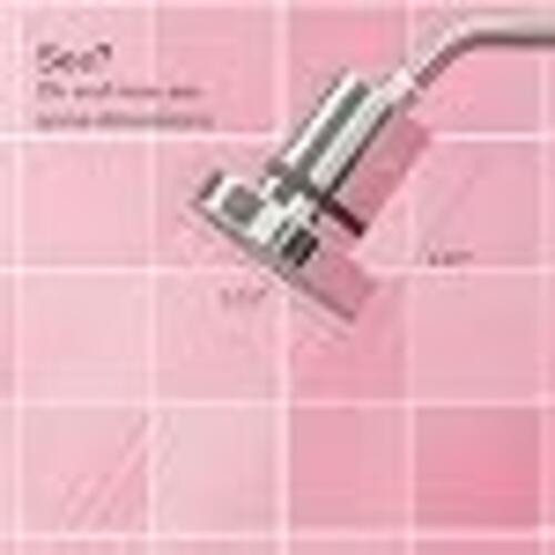 Jolie Filtered SHOWERHEAD Water Filter System- High Pressure (New Brushed Steel)