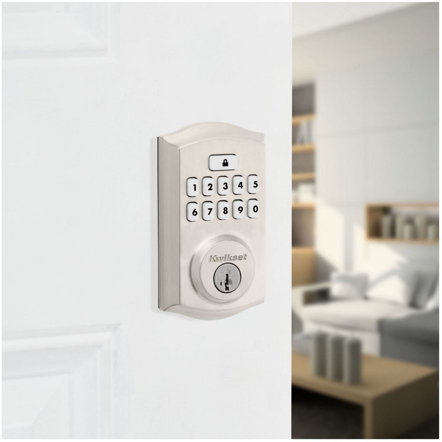 Kwikset 9260TRL-11PS Traditional Keypad Electronic Deadbolt Venetian Bronze