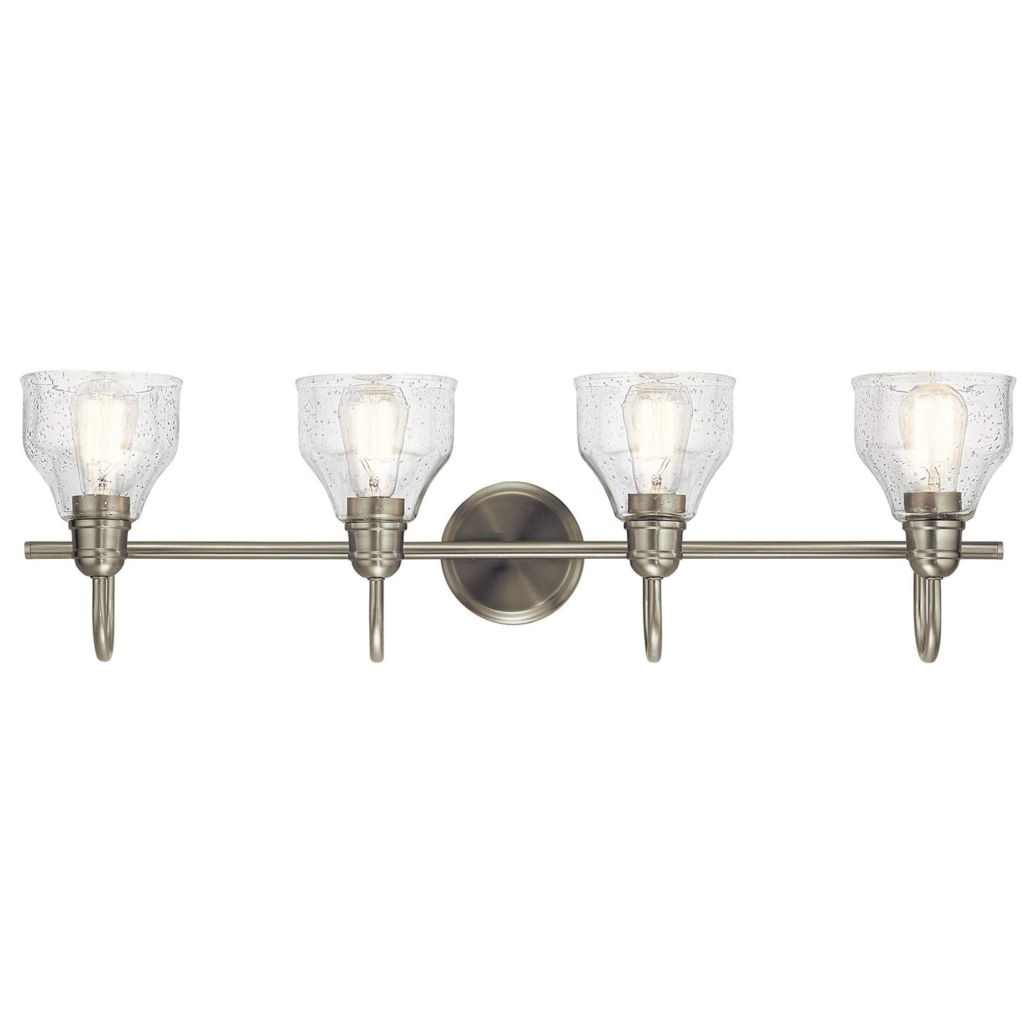 Kichler Avery 33.25" Vanity Bath Light in Brushed Nickel, 45974NI