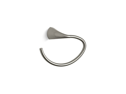 KOHLER Towel Ring Bathroom Towel Ring Alteo Collection Brushed Nickel K-37057BN