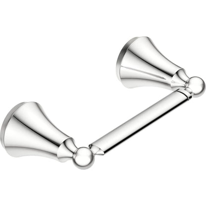 Moen YB5208CH Wynford Double Post Pivoting Toilet Paper Holder, Chrome