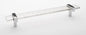 Sietto Adjustable 9" Pull - Clear/Polished Chrome