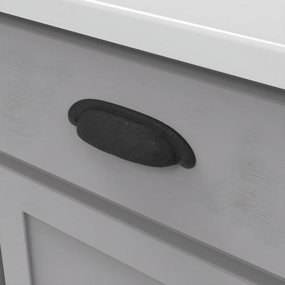 Hickory Hardware Solid Core Cabinet Pulls, 3 In & 3-3/4 In (96mm) Pack of 2