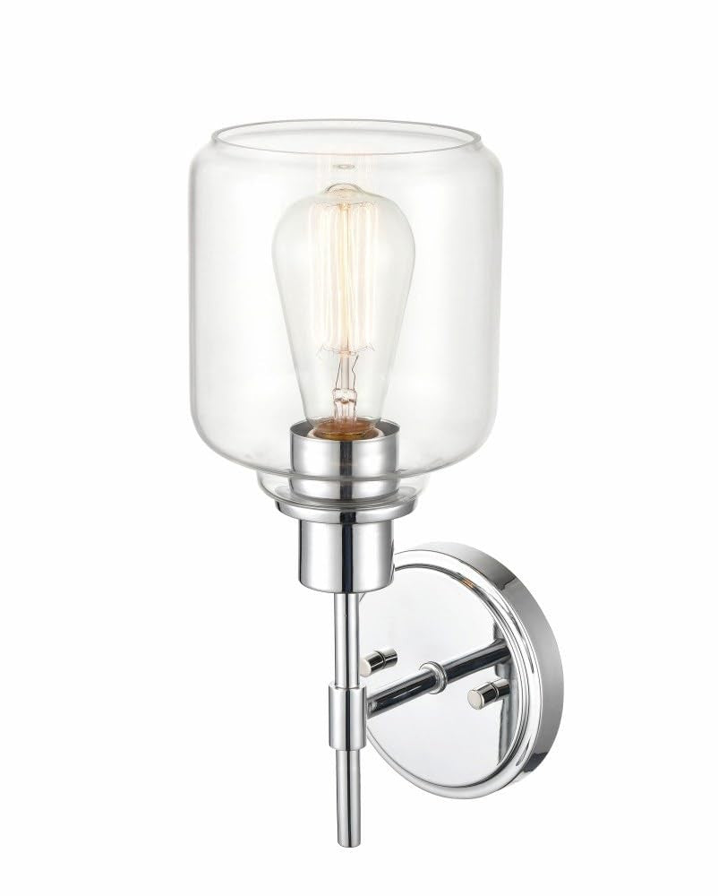 Millennium 6941-SN Transitional One Light Wall Sconce Silver Finish Satin Nickel