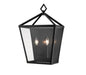 Millennium Lighting 2532-PBK Arnold 2 Light 20" Tall Outdoor Wall Sconce