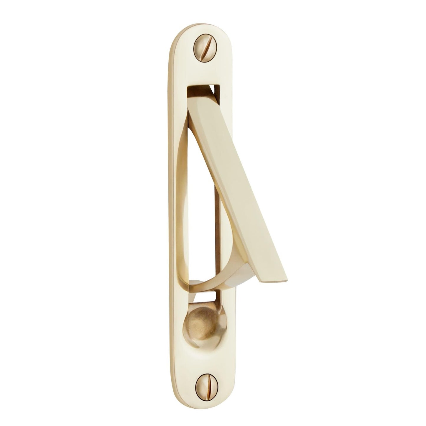 Signature Hardware 00967646 Darnell 3-3/8" C2C Single Door Pull - Brushed Nickel