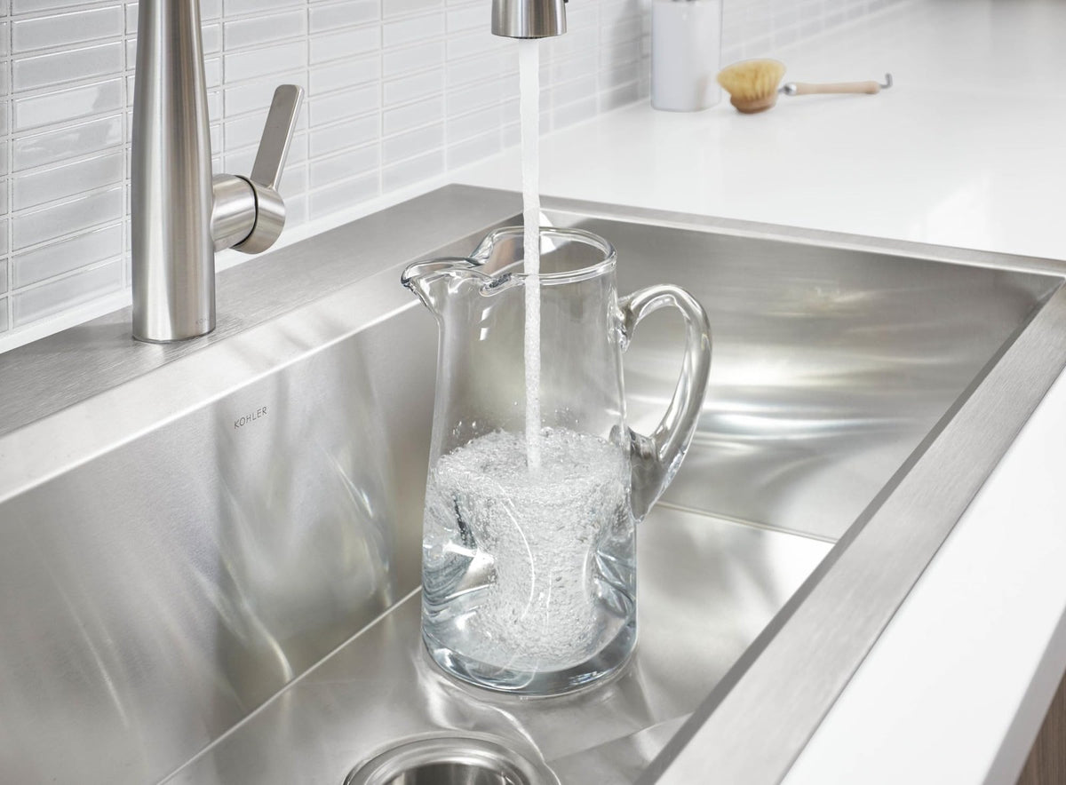 KOHLER RC78957-1PC-NA Pro inspired sink kit, Stainless Steel