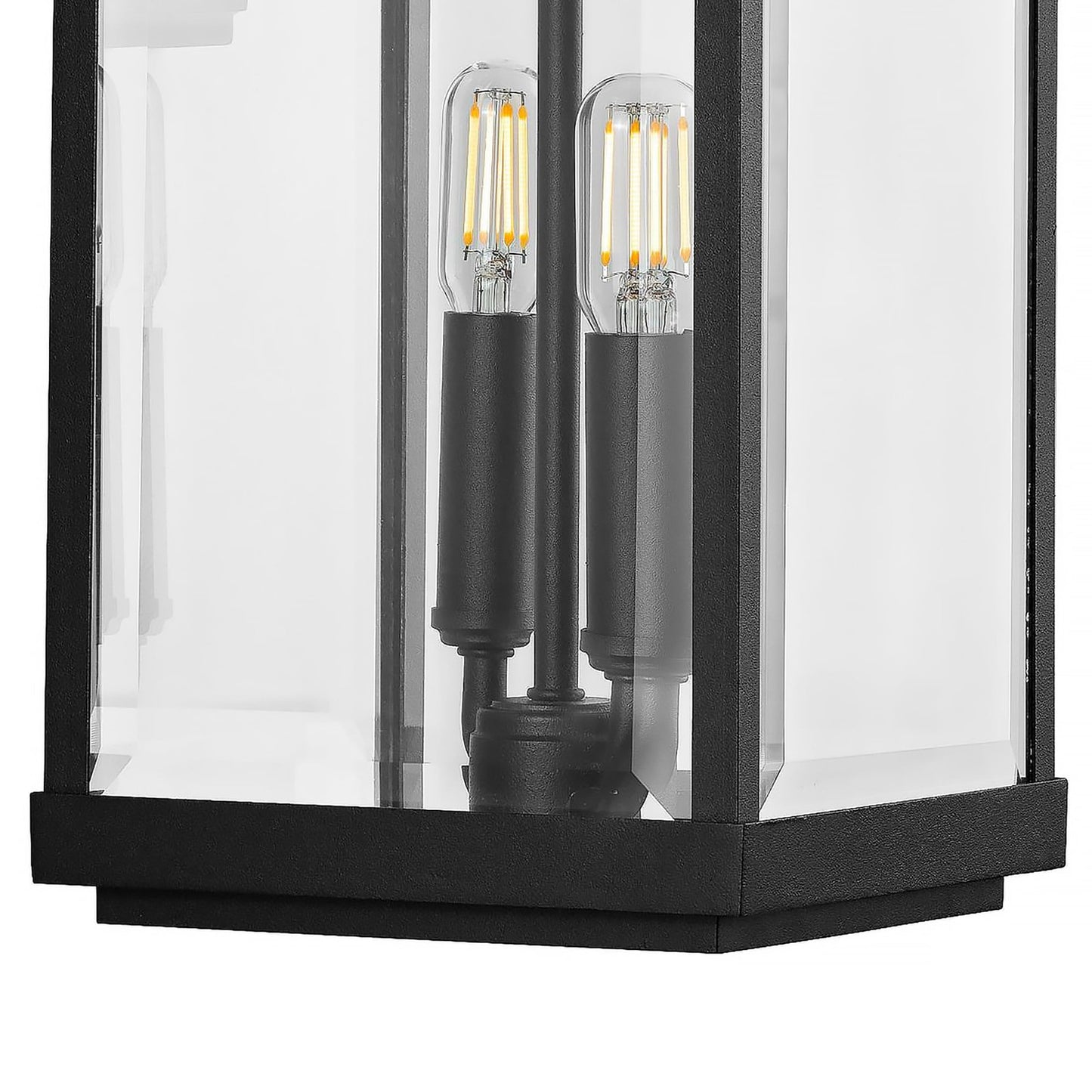 Gibbes Street Collection 2-Light Clear Beveled Glass New Traditional Outdoor