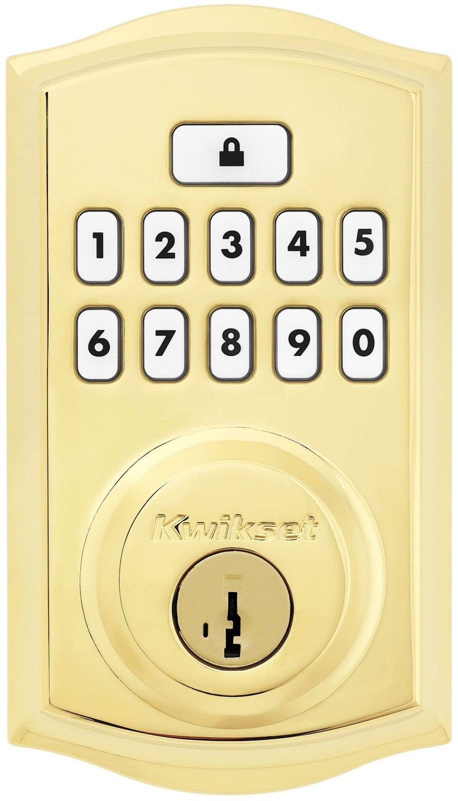 Kwikset 9260TRL-11PS Traditional Keypad Electronic Deadbolt Venetian Bronze