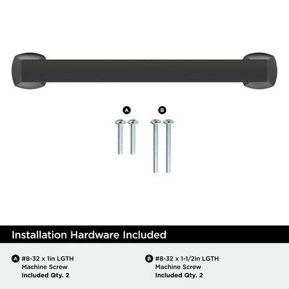 Amerock BP37062CZ Huntington 5-1/16" C2C Handle Cabinet Pull - Champagne Bronze