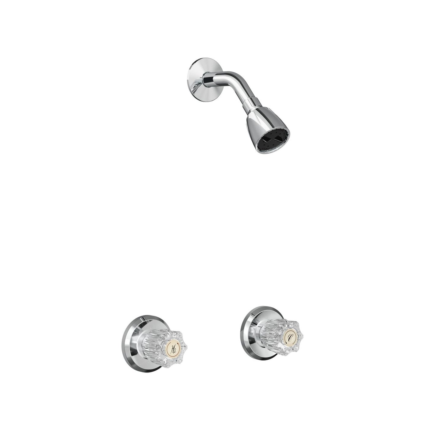 PROFLO PF1020G2 Shower Only Trim Package w/Single Function Shower Head - Chrome