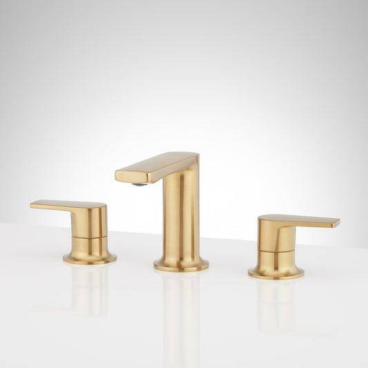 Signature Hardware 953647 Berwyn Bathroom Faucet with PopUp Drain - Brushed Gold