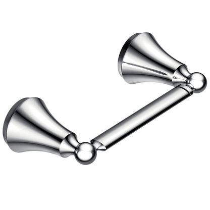 Moen YB5208CH Wynford Double Post Pivoting Toilet Paper Holder, Chrome