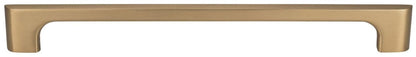 Jeffrey Alexander 286-224SN Leyton Cabinet Pull 8-13/16" C2C, Satin Nickel