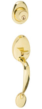 Sure-loc AT5073 Alta Front Entry Door Handleset Polished Brass