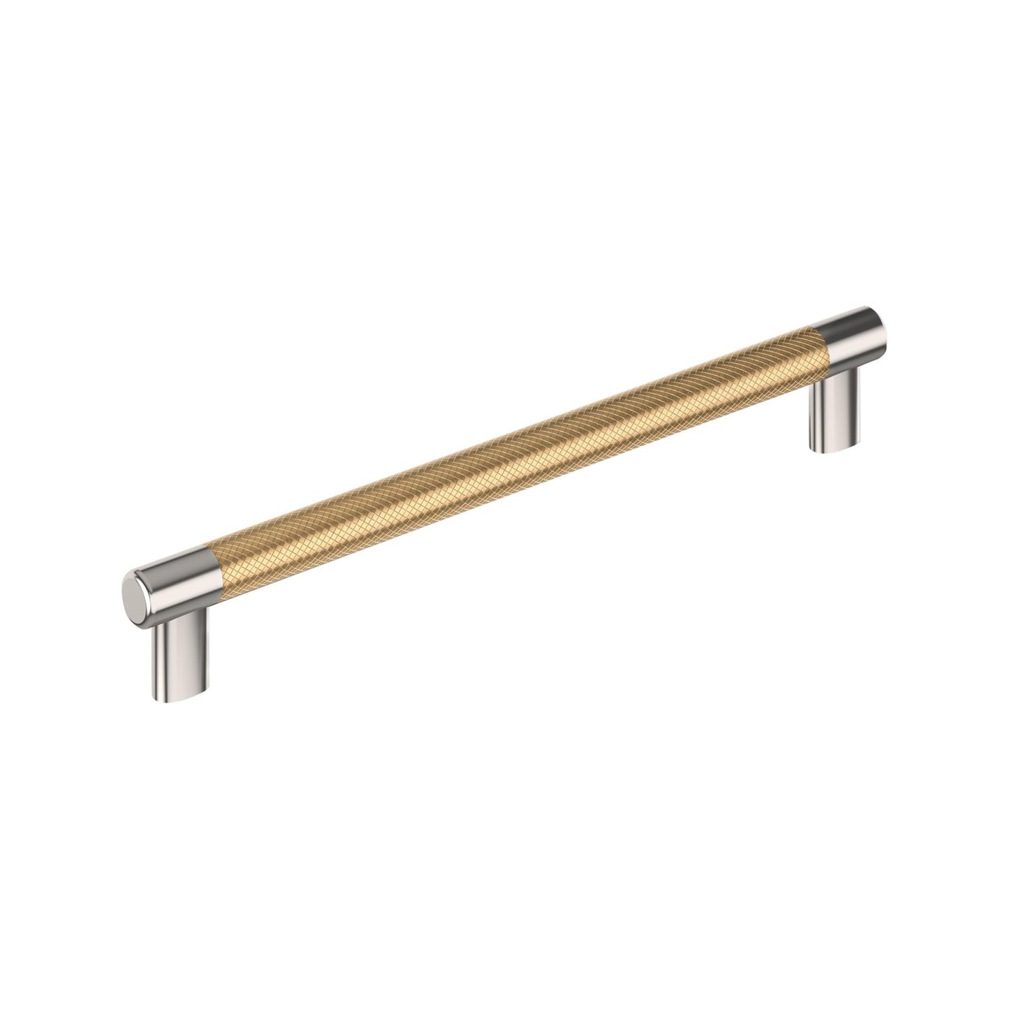 Amerock Esquire 10-1/16"C2C PN/Champagne Bronze Cabinet Pull, BP36560PNCZ