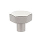 Emtek 86458US14 1.5 in Mod Hex Cab Knob, Bright Nickel