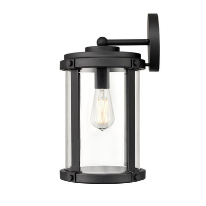 ML Lighting 290001-TBK 1-Light Outdoor Wall Sconce in Textured Black Finish
