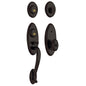 Baldwin Hardware 85345.102.2FD Dummy Handle Set - Oil Rubbed Bronze