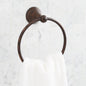 Signature Hardware SH555048ORB Traditional 6-7/8" Towel Ring - Oil Rubbed Bronze