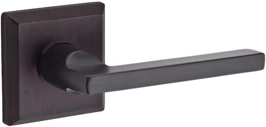 Baldwin PVSQURTSR112 Reserve Privacy Venetian Bronze Door Lever Set