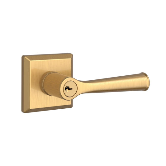 Baldwin ENFEDTSR044 - Keyed Entry Leverset - Lifetime Satin
