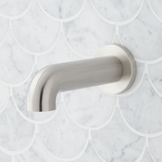 Signature Hardware SHTS74ZBN Lexia 6-7/8" Tub Spout - Brushed Nickel