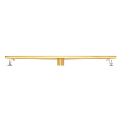 SH 482708 Cohen 40" Tile Insert Shower Drain with Flange - Brushed Gold