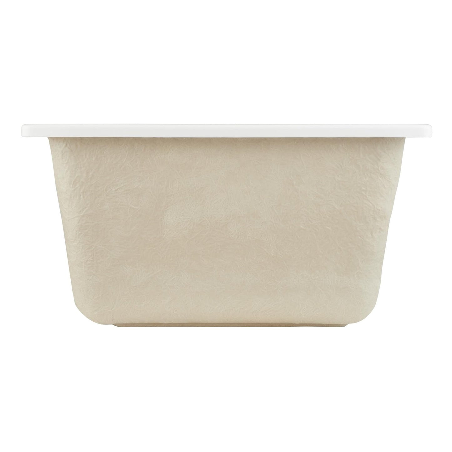 Signature Hardware SHLS2522WH Medford 25" Drop In Sgl Basin Acrylic Laundry Sink