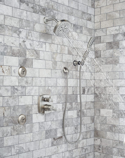 Delta Wall Elbow for Hand Shower, Lumicoat Stainless 50560-SS-PR