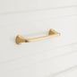 Signature Hardware SH553015SB Amarilla 6" C2C Handle Cabinet Pull - Satin Brass