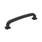 Amerock BP36895FB Surpass Cabinet Pull Matte Black 5-1/16" C2C