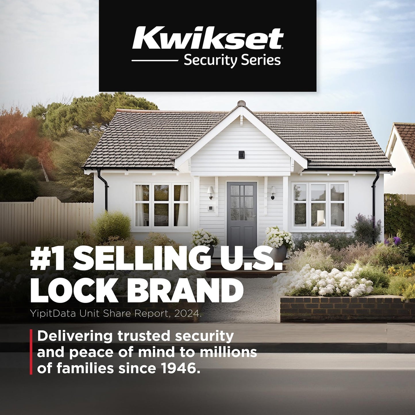 Kwikset 488T-15V1 Tylo Knob Half Dummy Satin Nickel Finish