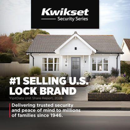 Kwikset 488T-15V1 Tylo Knob Half Dummy Satin Nickel Finish
