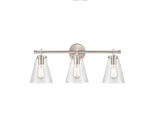 Millennium Lighting 8123-BN Aliza 3 Light 26" Wide Vanity Light - Brushed Nickel
