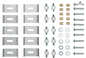 BLANCO 440851 Installation Clips for Undermount Silgranit Sinks, Stainless Steel