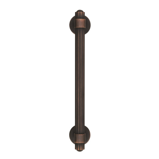 Amerock Cabinet Pull Oil Rubbed Bronze 5-1/16 inch (128 mm) Sea Grass