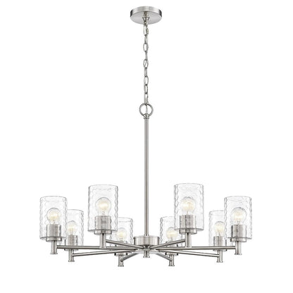 Millennium Lighting 9213 Ashli 3 Light 20" Wide Chandelier - Brushed Nickel