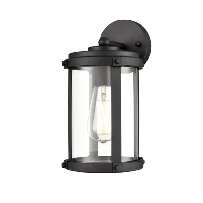 ML Lighting 290001-TBK 1-Light Outdoor Wall Sconce in Textured Black Finish