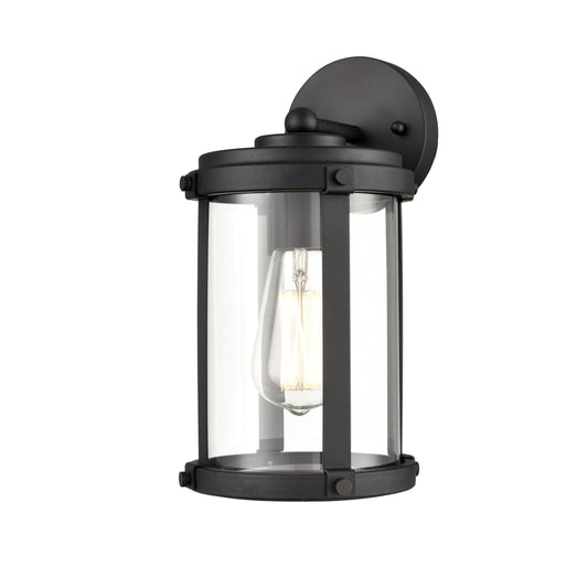 ML Lighting 290001-TBK 1-Light Outdoor Wall Sconce in Textured Black Finish