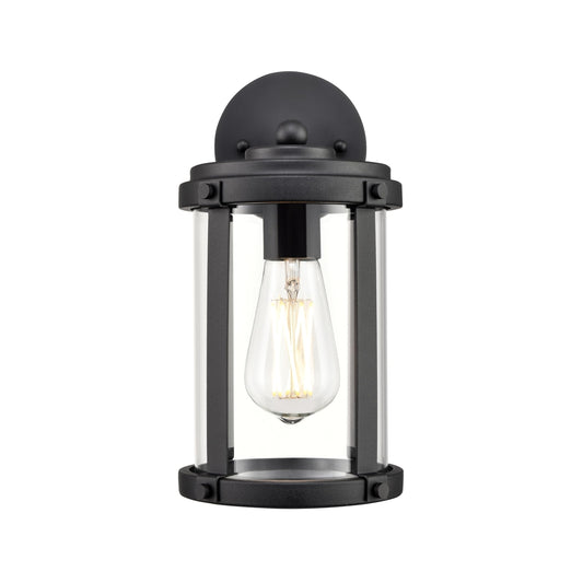 ML Lighting 290001-TBK 1-Light Outdoor Wall Sconce in Textured Black Finish