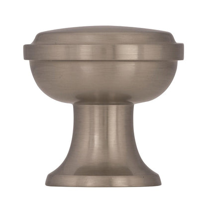 Amerock Westerly 1-3/16 Inch Mushroom Cabinet Knob | Satin Nickel | BP53718G10