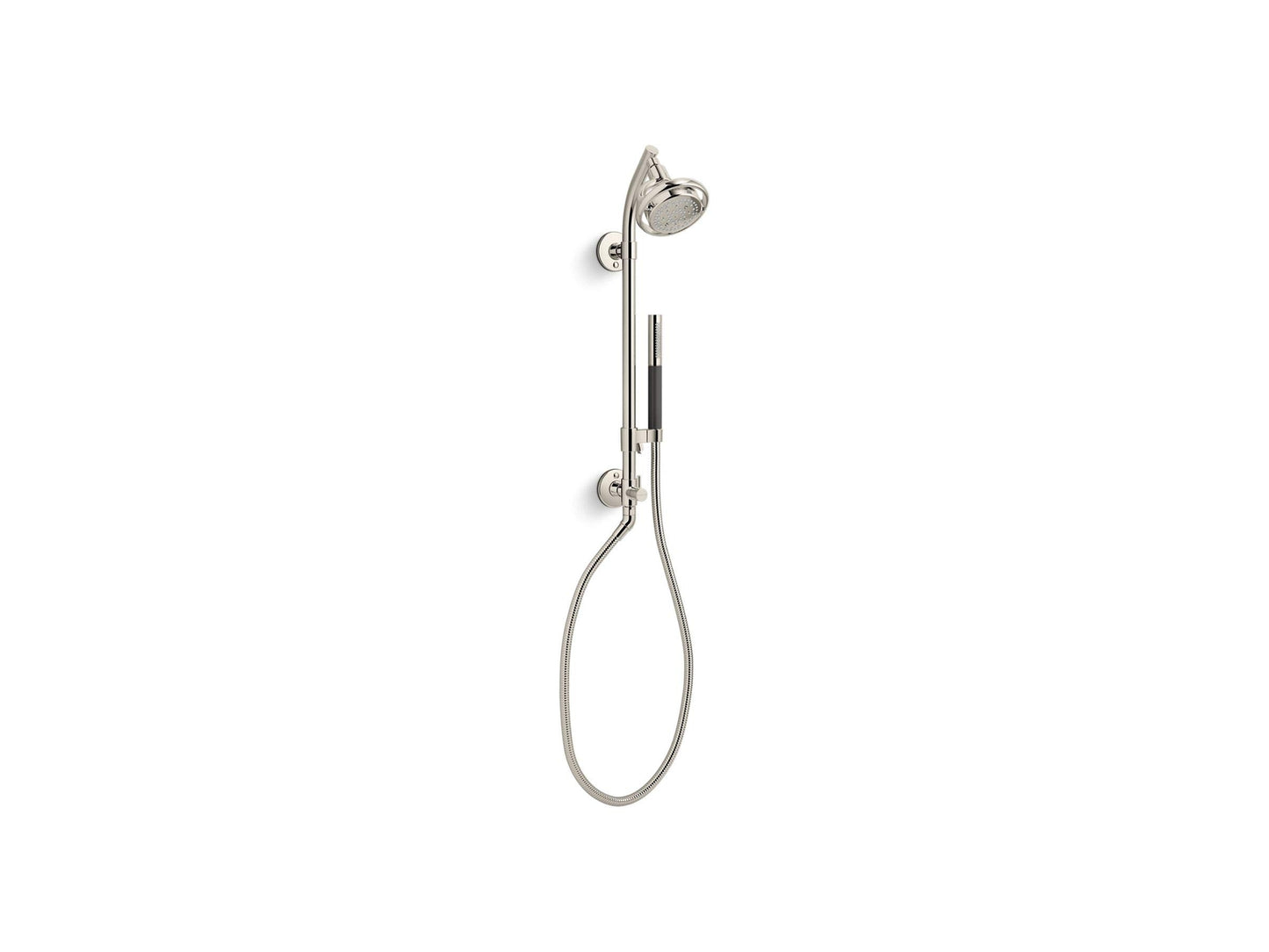 KOHLER 45906-BN HydroRail-S Shower Column, Shower Column for Fixed Showerhead BN