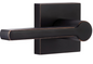 Miseno MLK4022ORB Lorton Flat Bar Passage Door Lever Set - Oil Rubbed Bronze