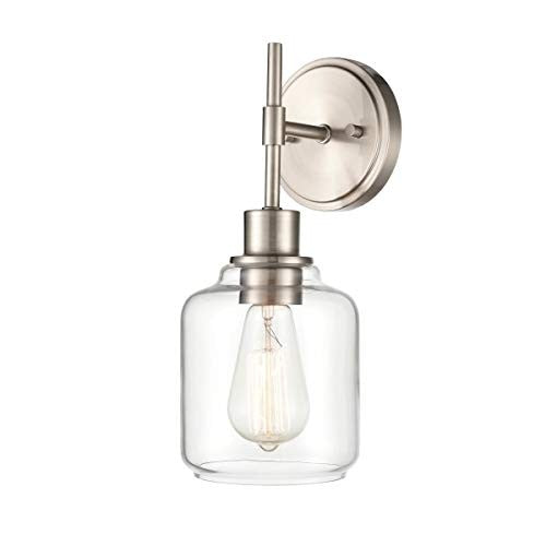 Millennium 6941-SN Transitional One Light Wall Sconce Silver Finish Satin Nickel