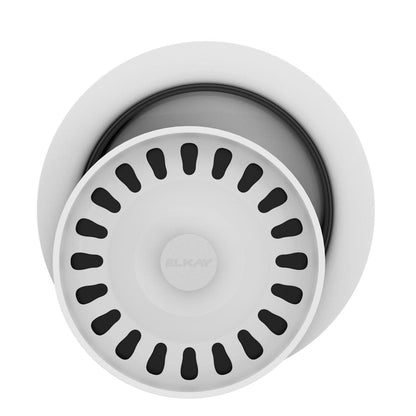 Elkay LKQD35GS Polymer 3.5" Disposer Flange Removable Basket Strainer Greystone