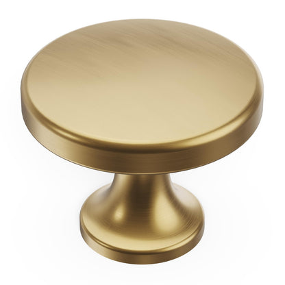 Belwith H076698-CBZ-10B Solid Kitchen Cabinet Knobs 1-3/8" Champagne Bronze-10pc