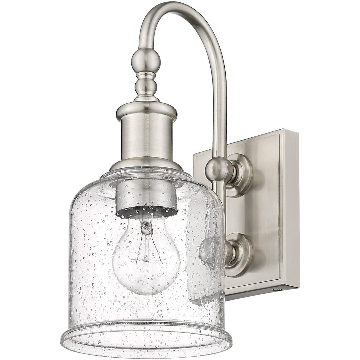 Z-Lite 1 Light Wall Sconce 734-1S-BN Brushed Nickel