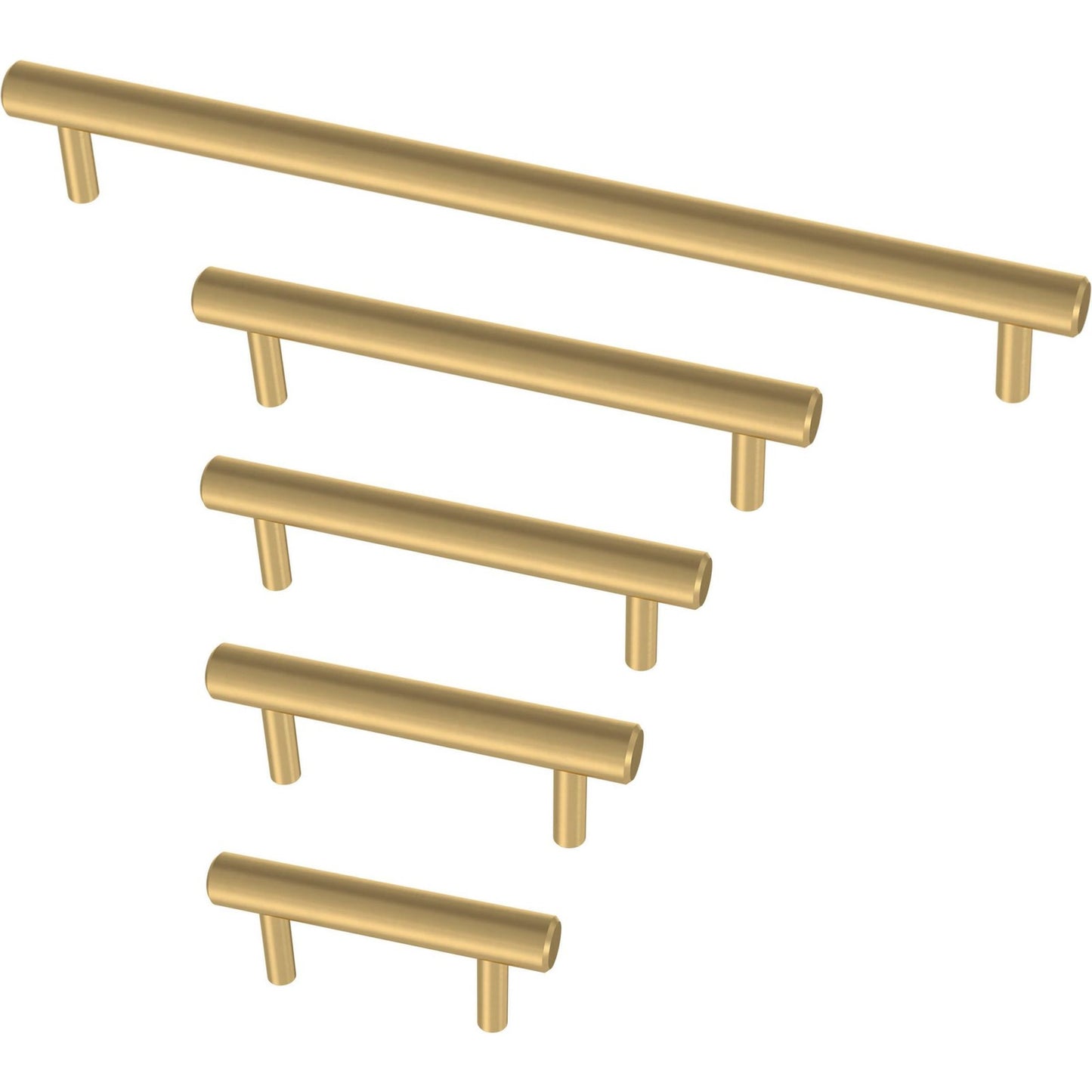 Franklin Brass Cabinet Handles 12" C2C Long Pulls Satin Gold P41890K-117-C